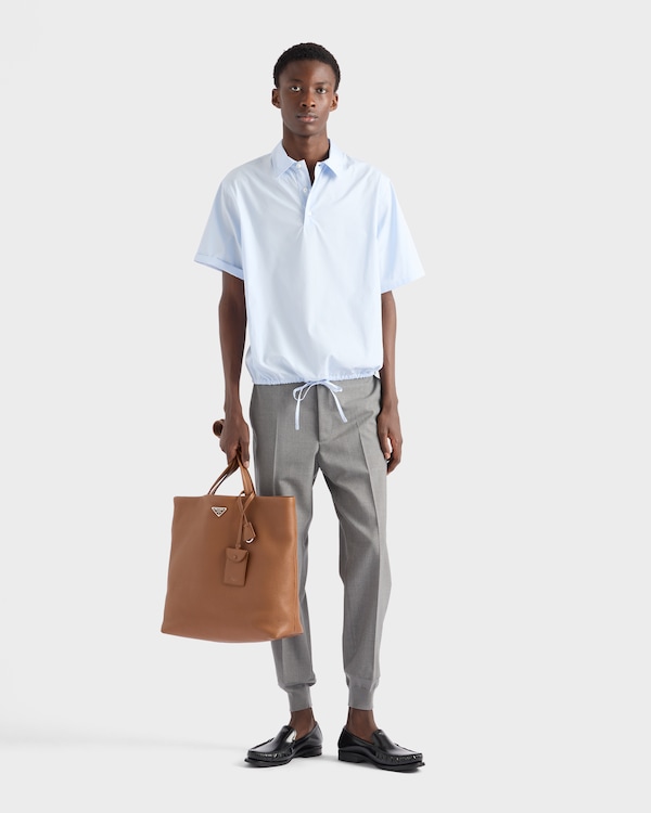 Chemise en coton à manches courtes Chemise en coton à manches courtes