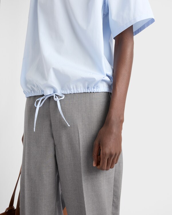 Chemise en coton à manches courtes Chemise en coton à manches courtes