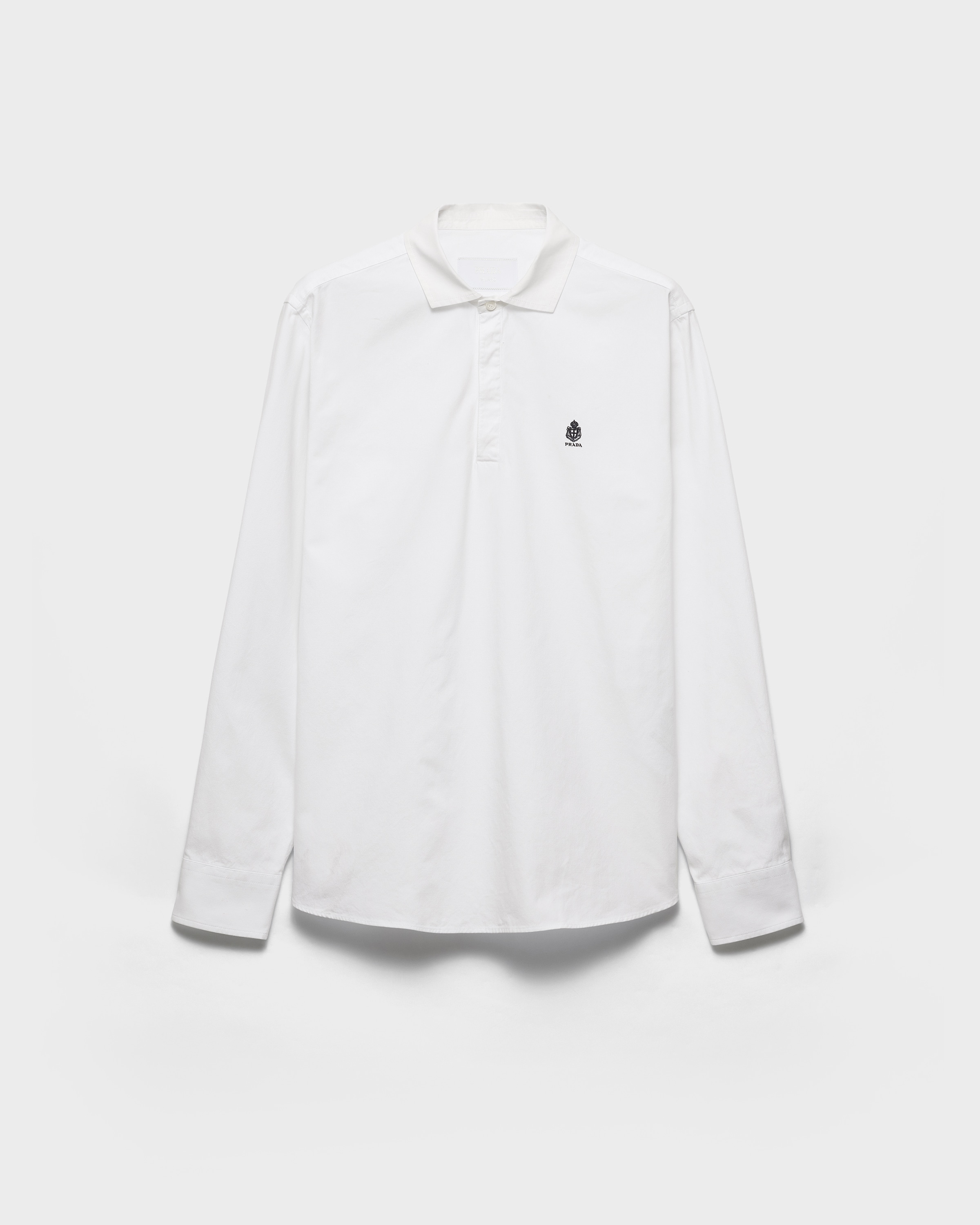 ホワイト コットン シャツ | PRADA - 日本