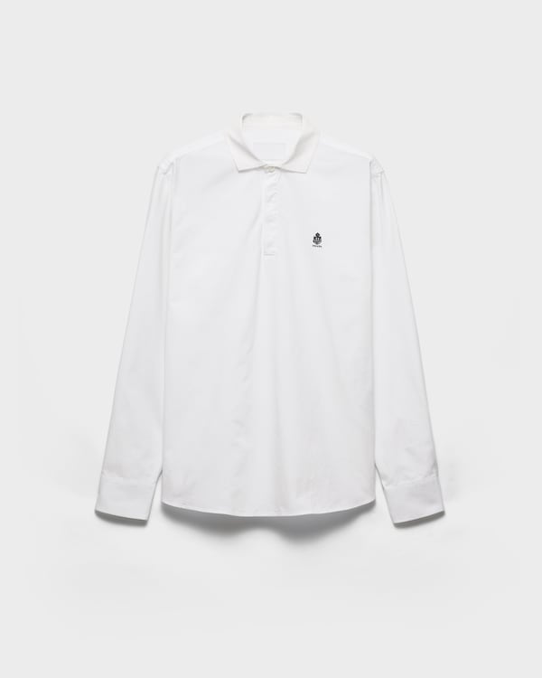 코튼 셔츠 - 화이트 코튼 셔츠 - 화이트