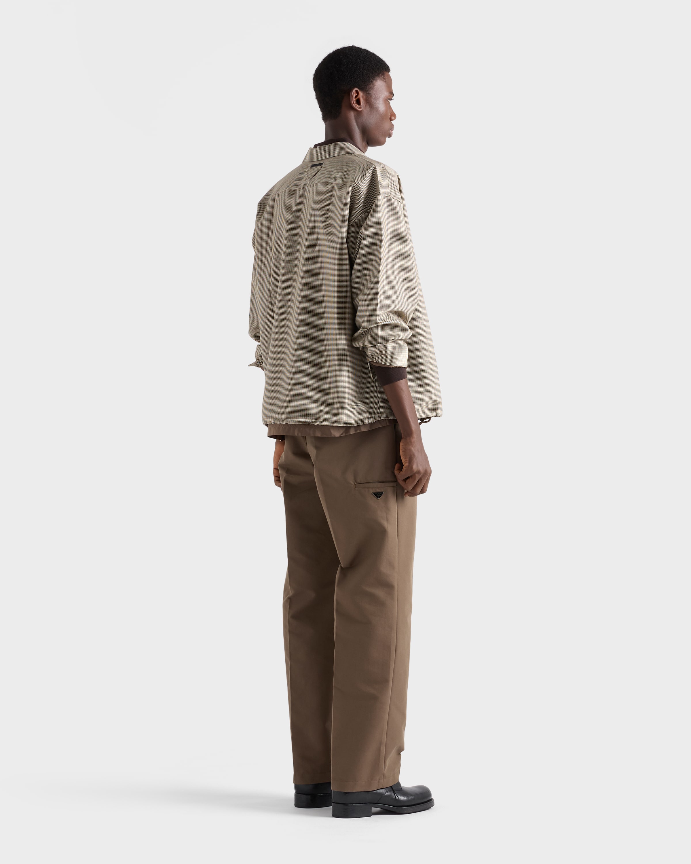 Cord Wool Shirt | PRADA - United States