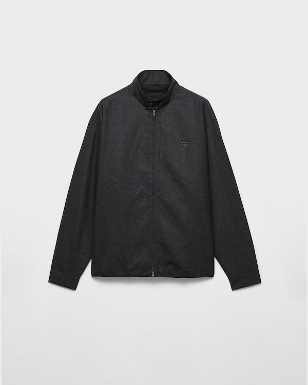 Wool shirt - Anthracite Gray Wool shirt - Anthracite Gray