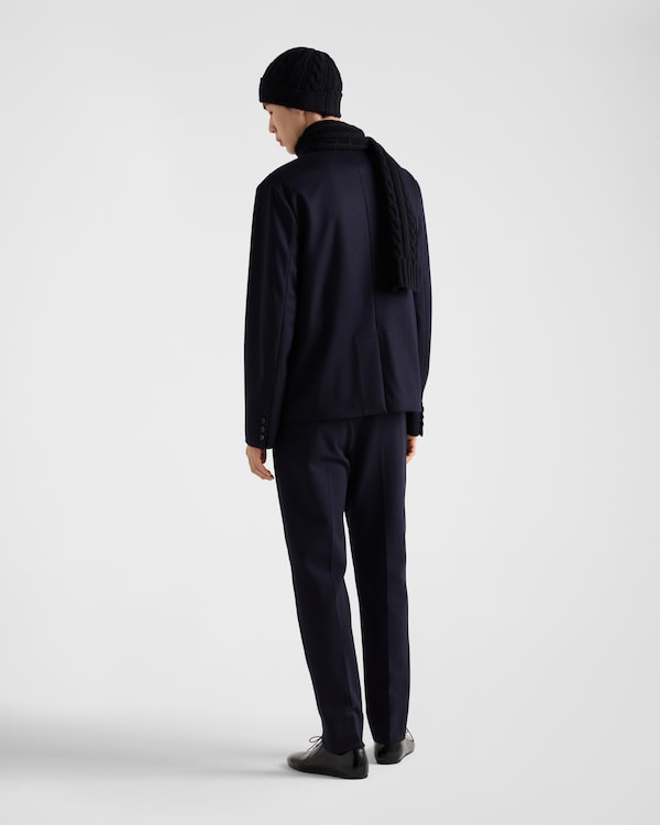 Single-breasted wool jacket Single-breasted wool jacket