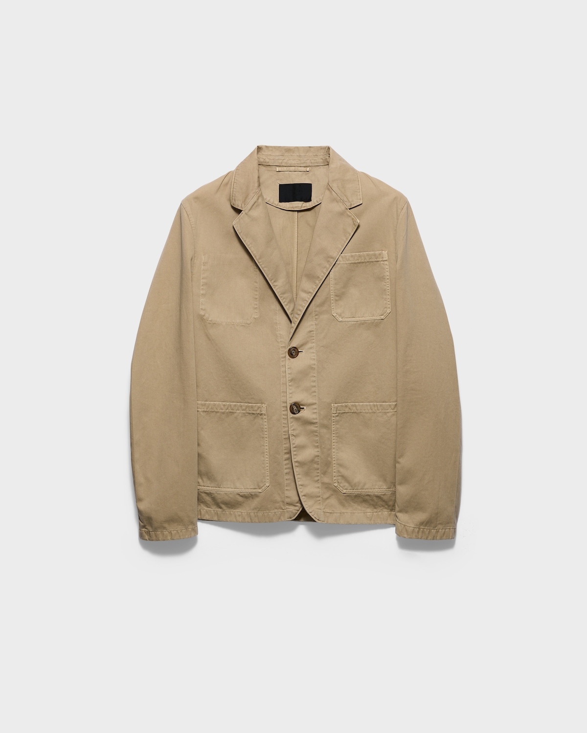Prada single-breasted plaid outerwear