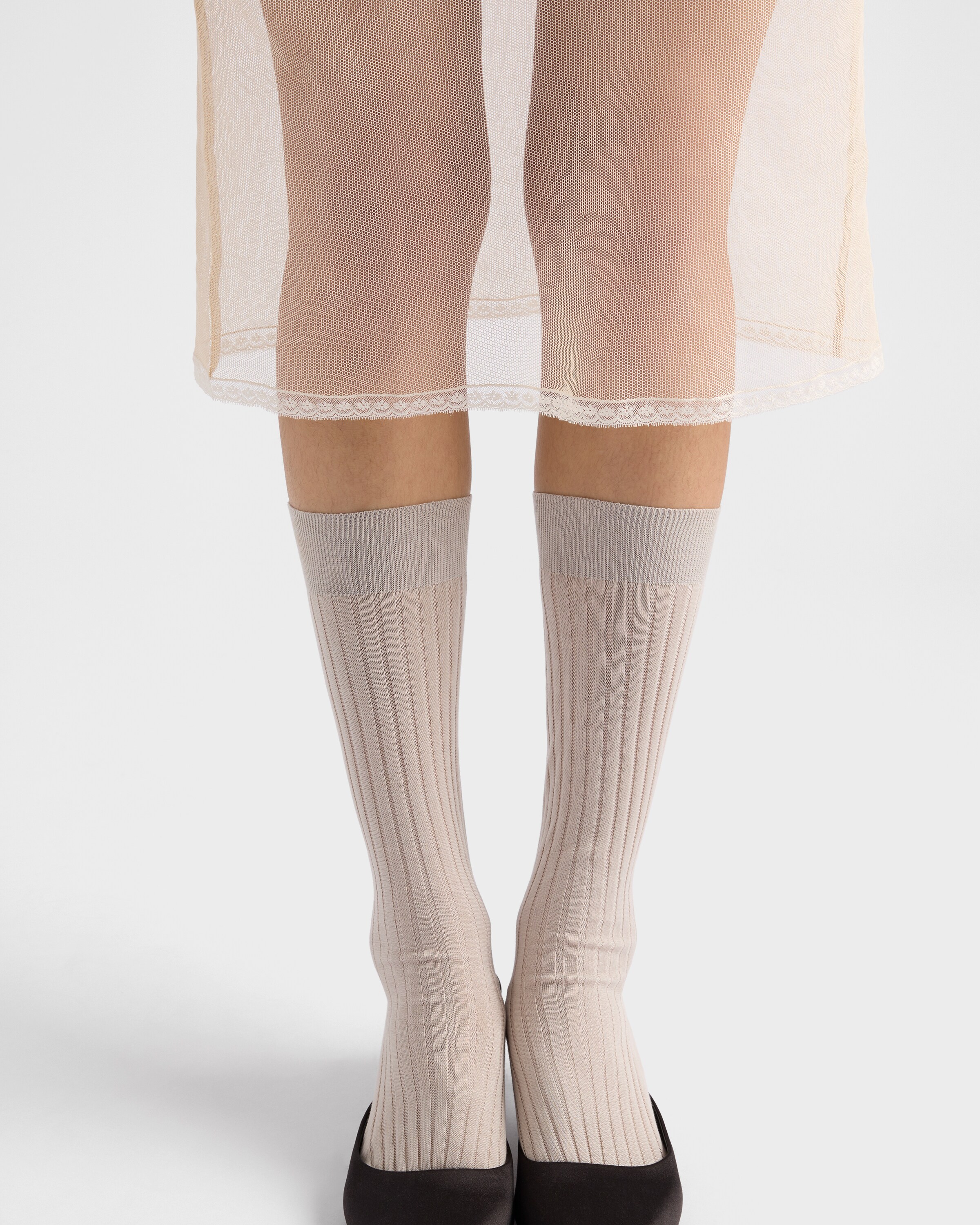 Prada Cotton Tulle Slip