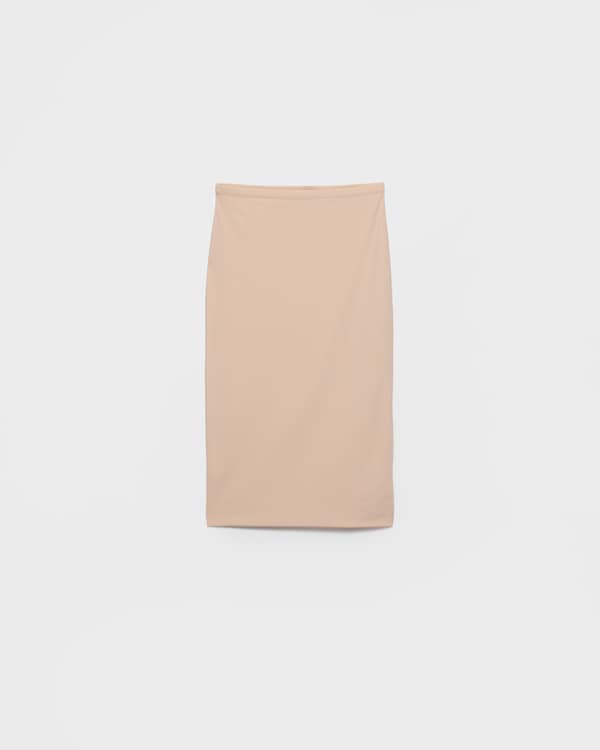 Sottogonna in tessuto stretch Sottogonna in tessuto stretch