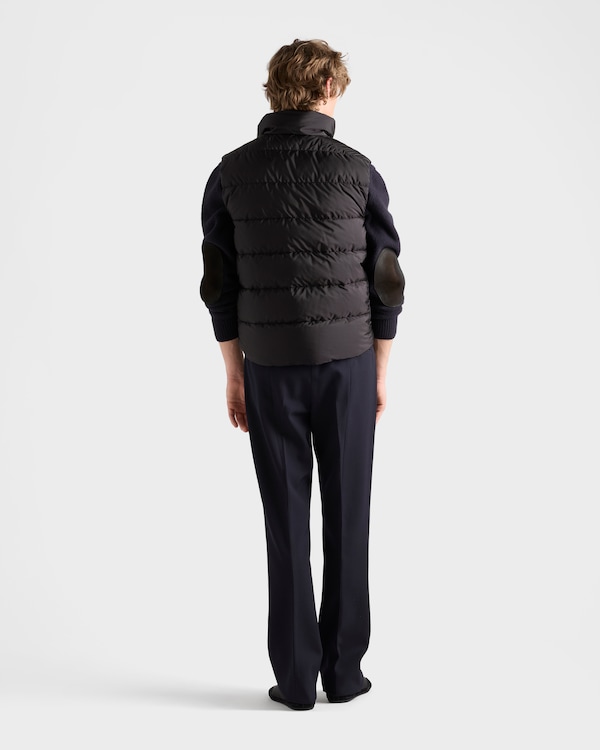 Re-Nylon vest - Black Re-Nylon vest - Black