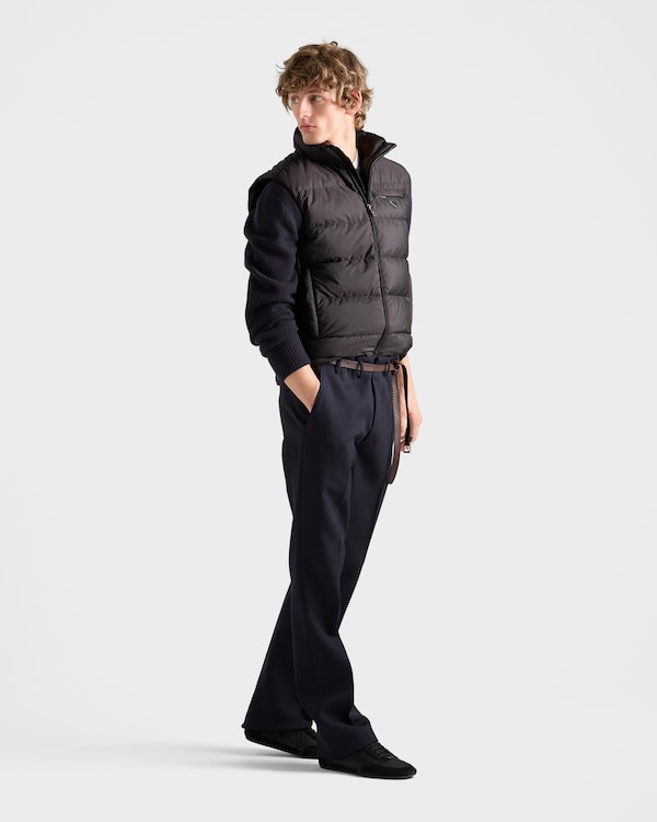 Re-Nylon vest - Black Re-Nylon vest - Black