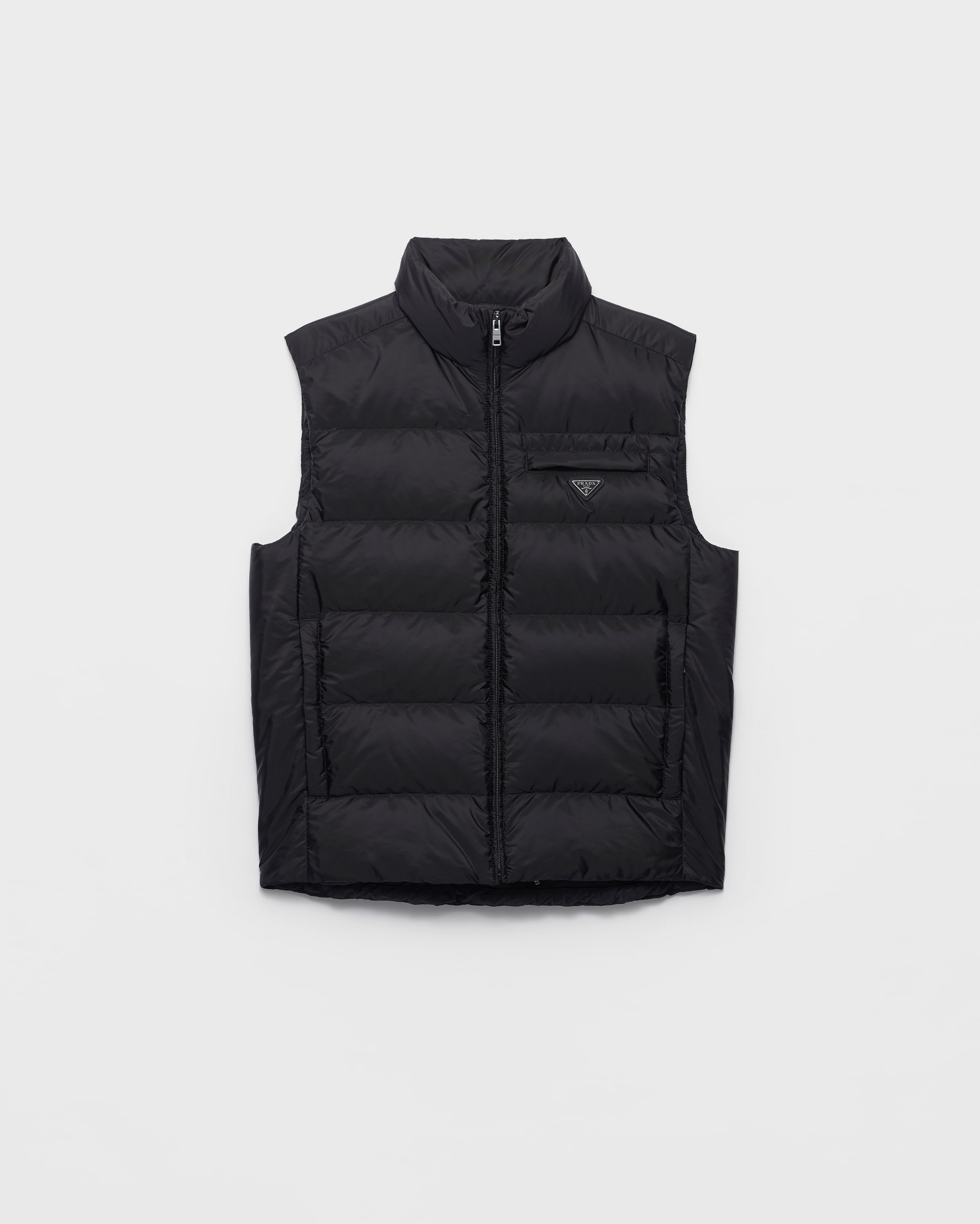 Black Re-nylon Vest | PRADA - Austria