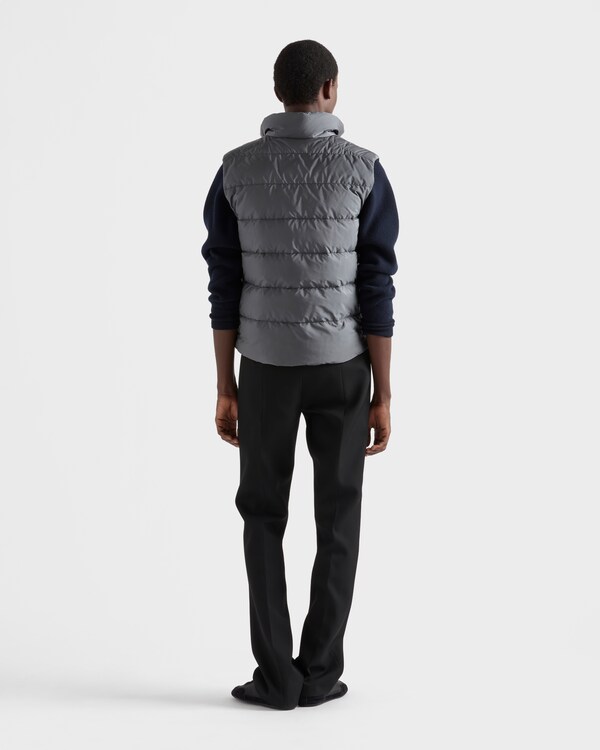 Re-Nylon vest - Iron Gray Re-Nylon vest - Iron Gray