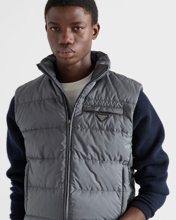 Re-Nylon vest - Iron Gray Re-Nylon vest - Iron Gray