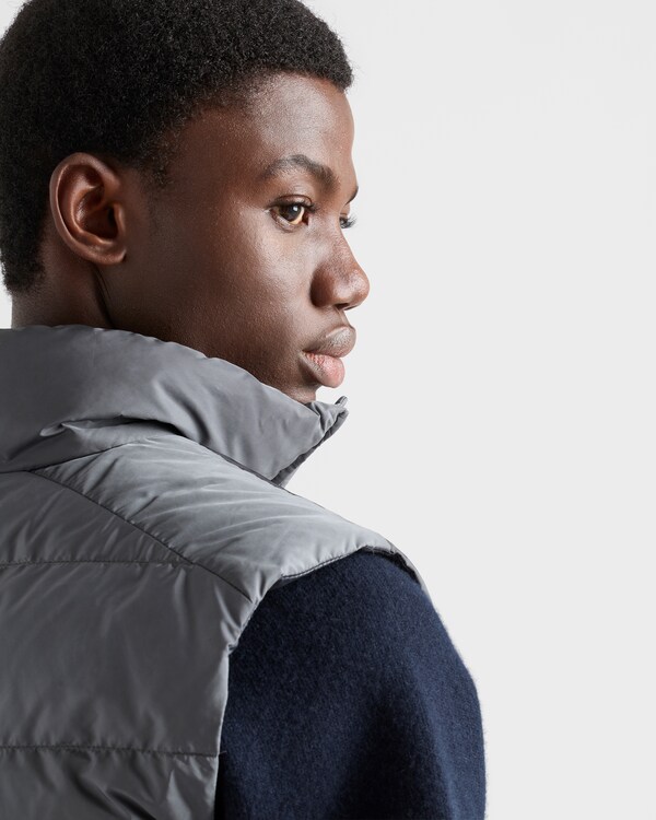 Re-Nylon vest - Iron Gray Re-Nylon vest - Iron Gray