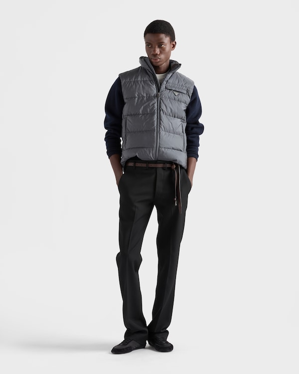 Re-Nylon vest - Iron Gray Re-Nylon vest - Iron Gray
