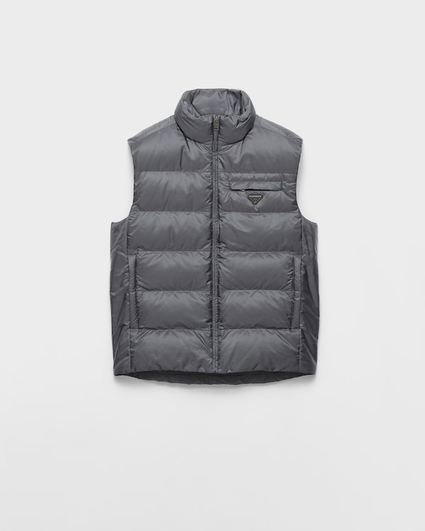 Re-Nylon vest - Iron Gray Re-Nylon vest - Iron Gray