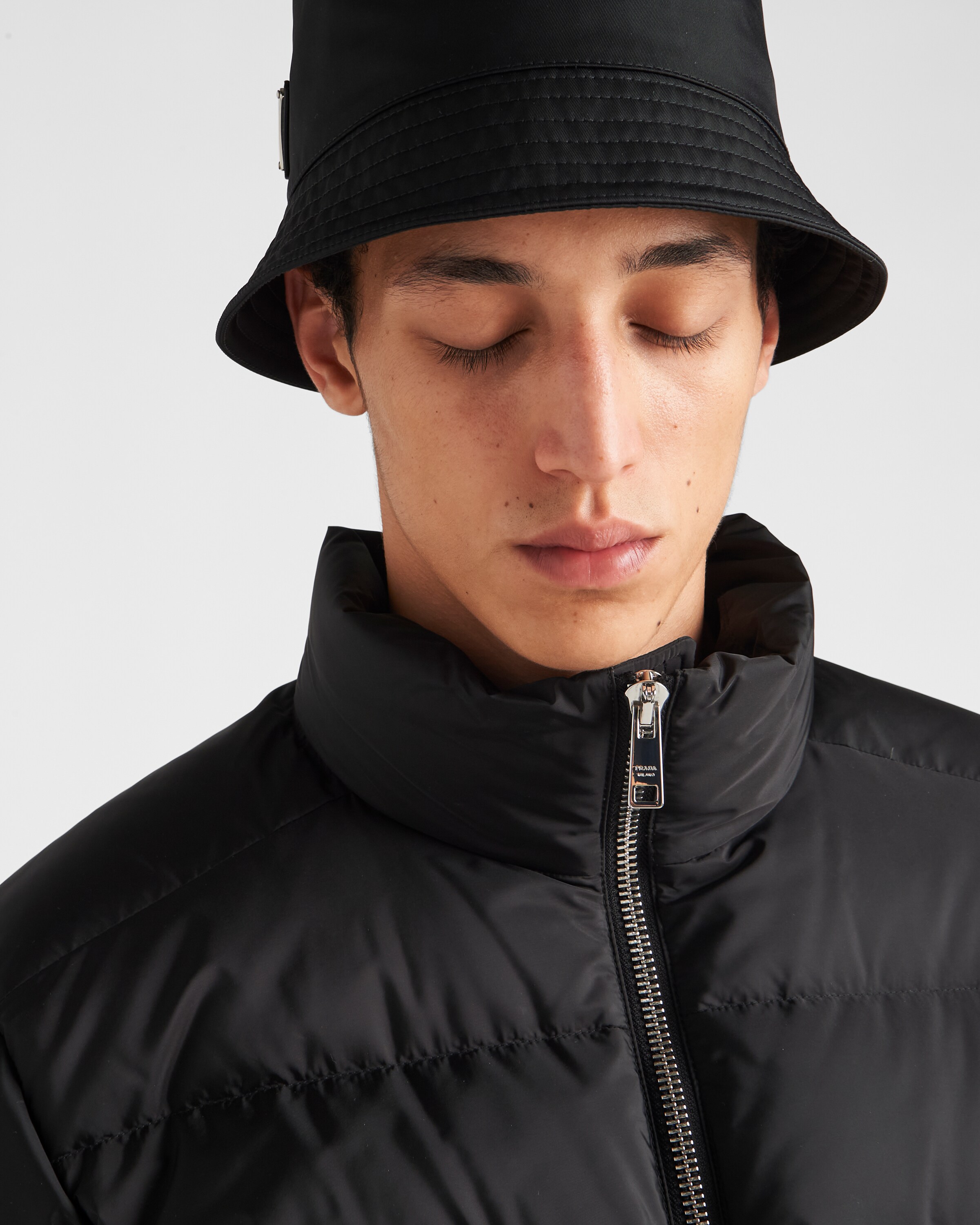 Prada Re\u002DNylon short puffer jacket 4