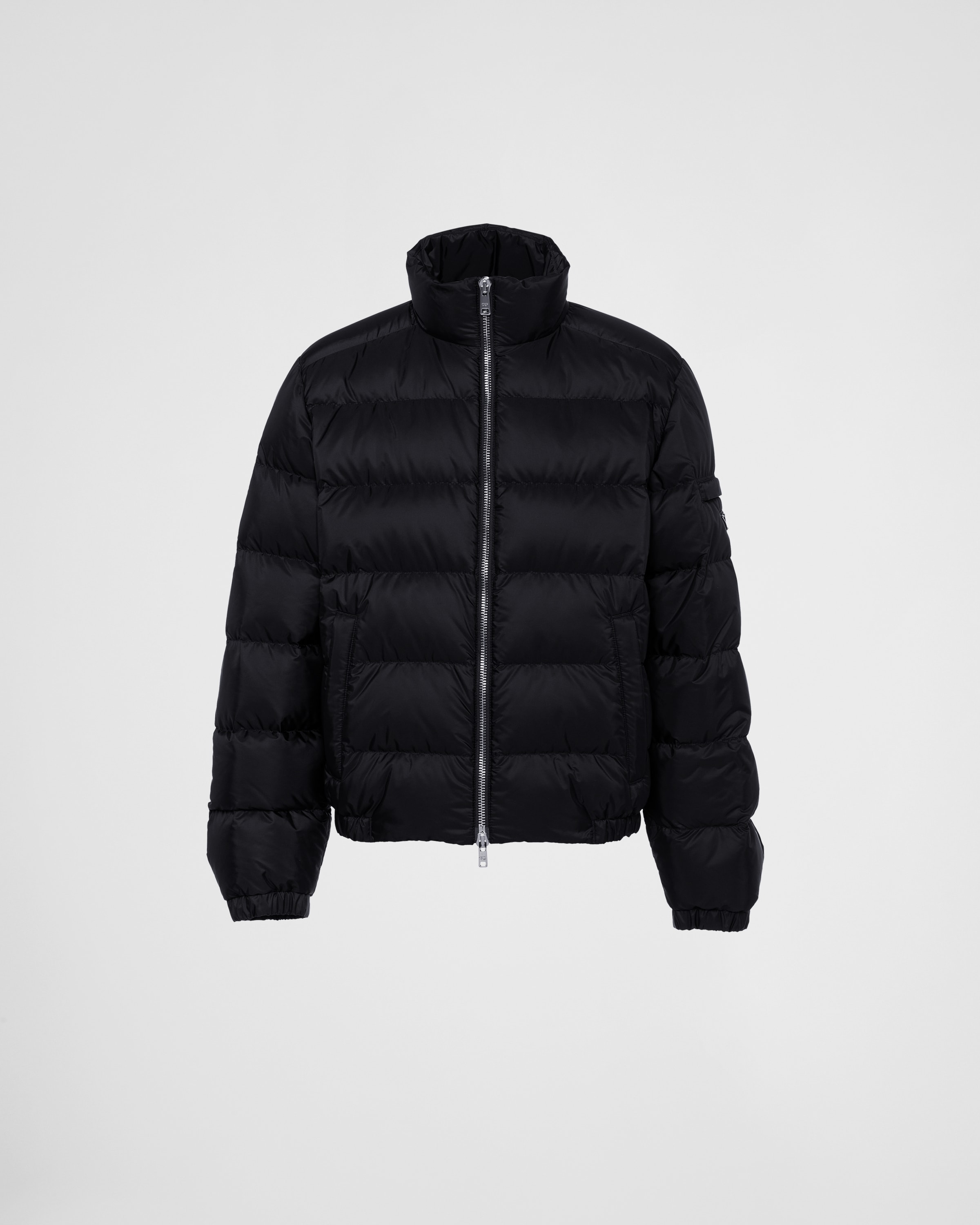 black puffer coat short