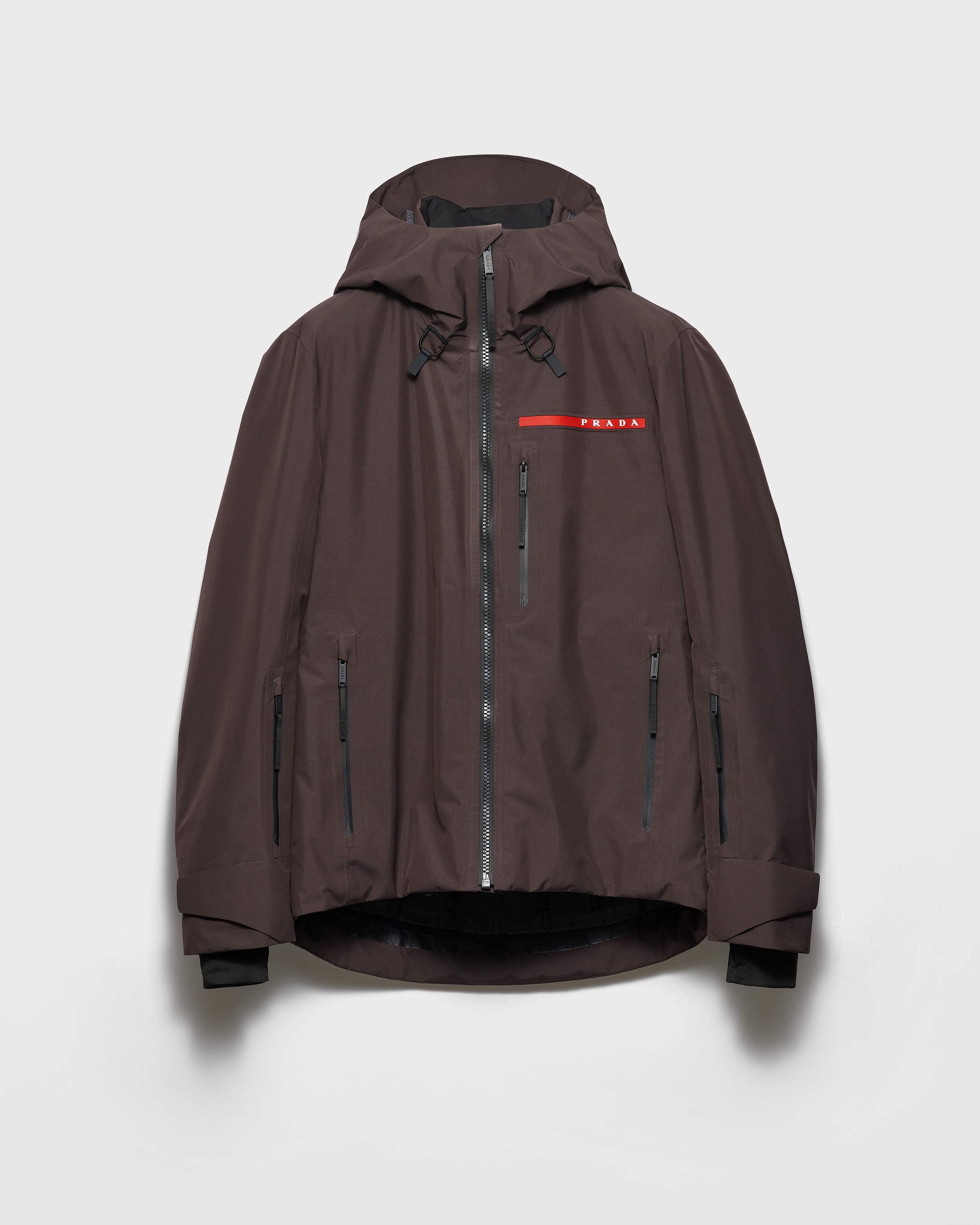 Prada Extreme-tex Blouson Jacket, Man, Ebony, Size XXXL