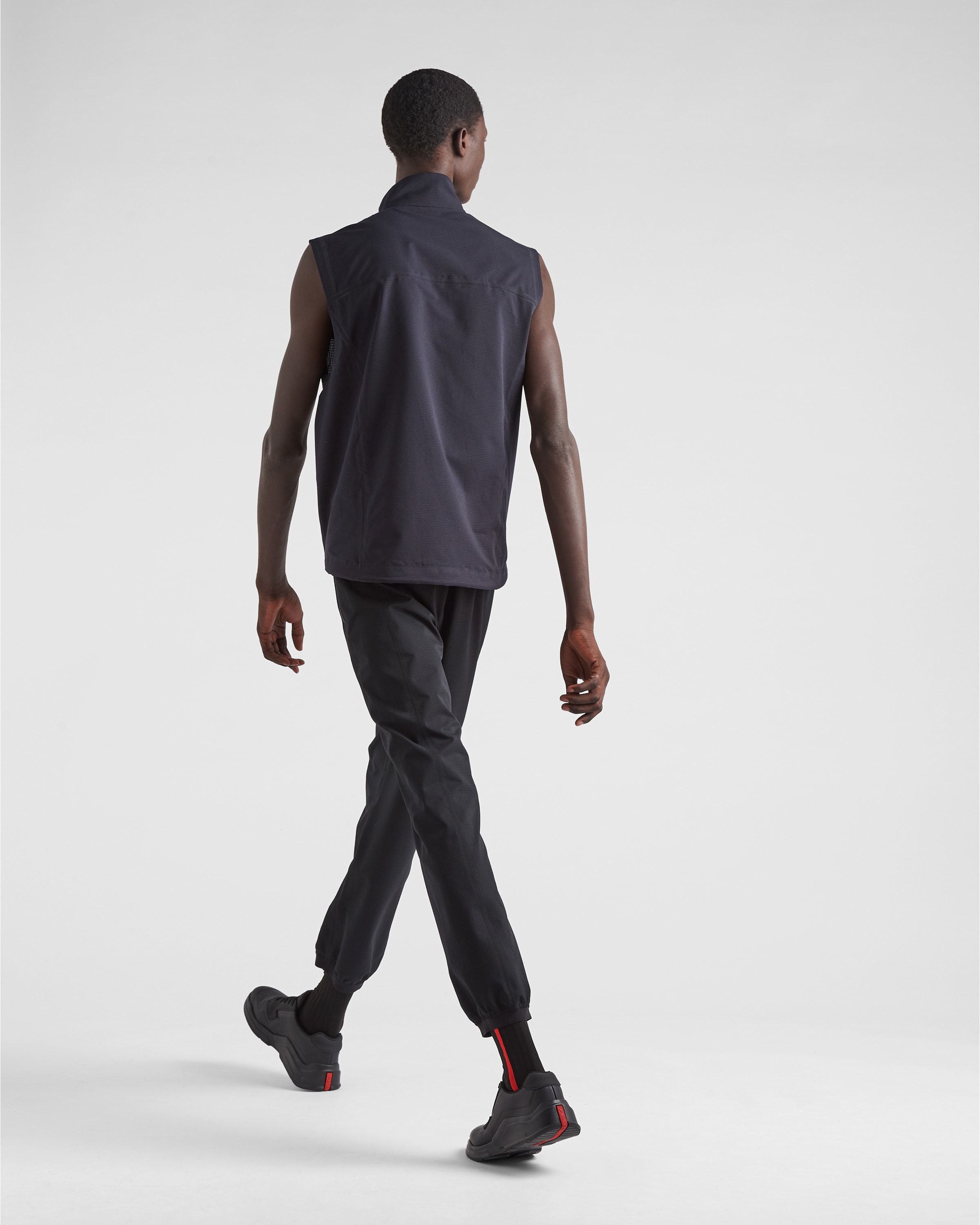 Prada LR\u002DLX005\u002DMK2 弹力织物背心外套 5