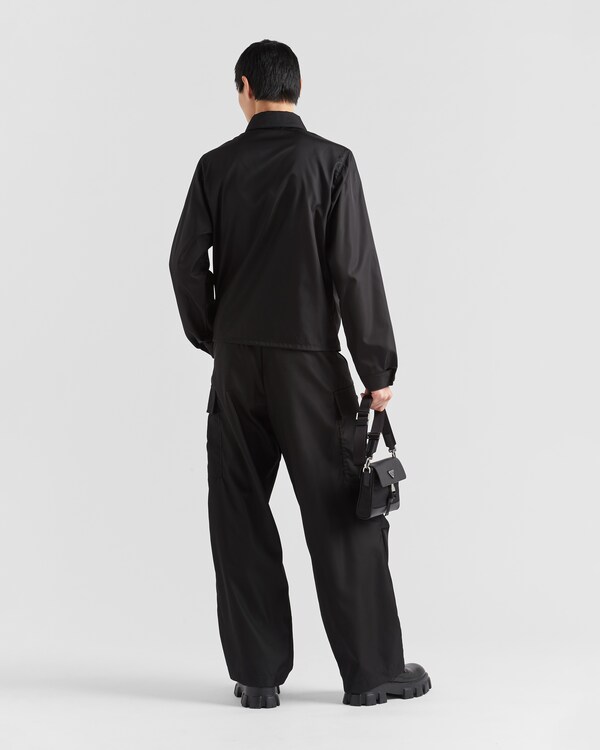 Re-Nylon blouson jacket - Black Re-Nylon blouson jacket - Black