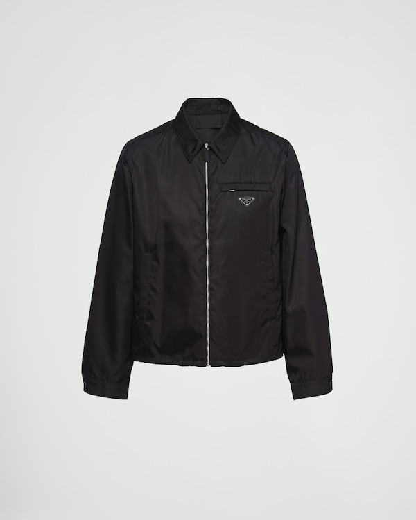 Re-Nylon blouson jacket - Black Re-Nylon blouson jacket - Black