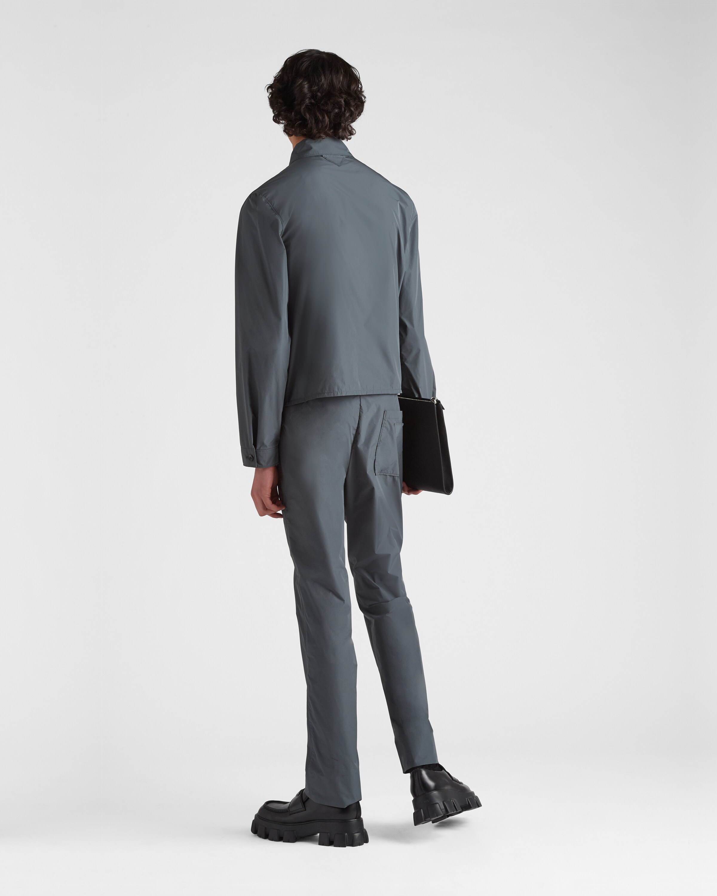 Prada Technical poplin blouson jacket 5