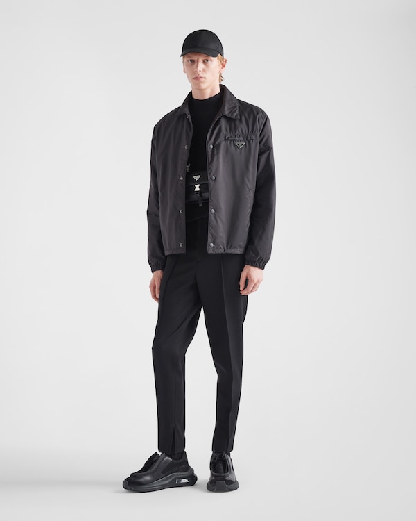 Re-Nylon blouson jacket - Black Re-Nylon blouson jacket - Black