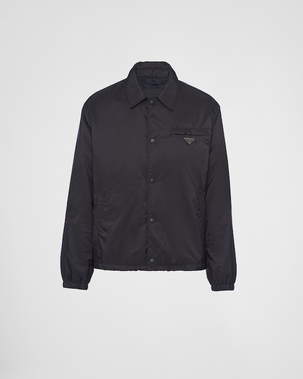 Re-Nylon blouson jacket - Black Re-Nylon blouson jacket - Black