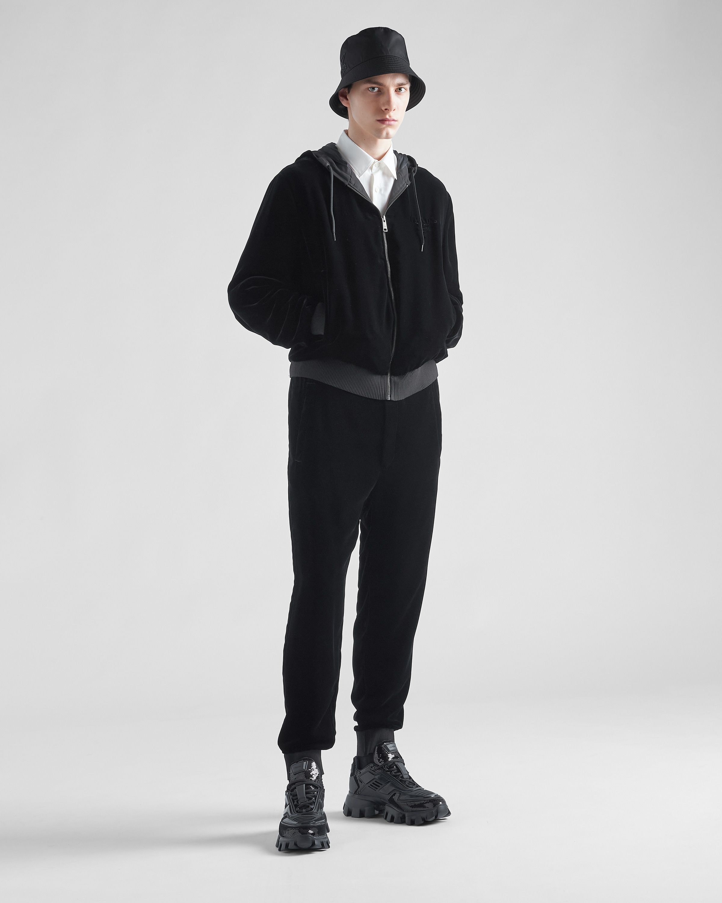 Prada sweatsuit hot sale mens