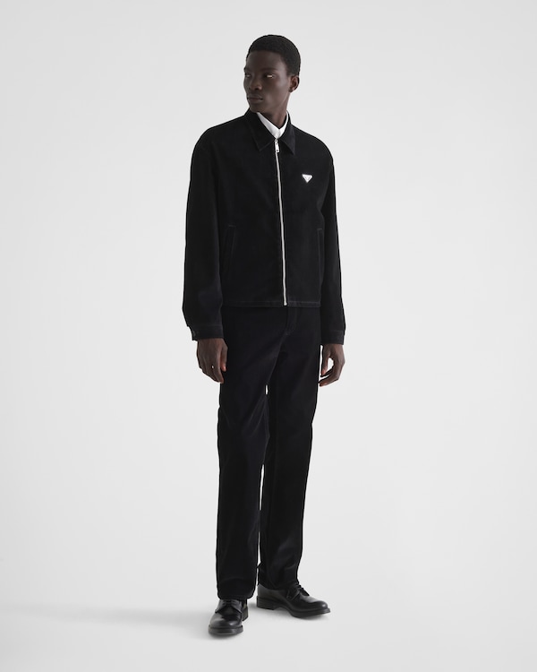 코튼 벨벳 블루종 재킷 코튼 벨벳 블루종 재킷