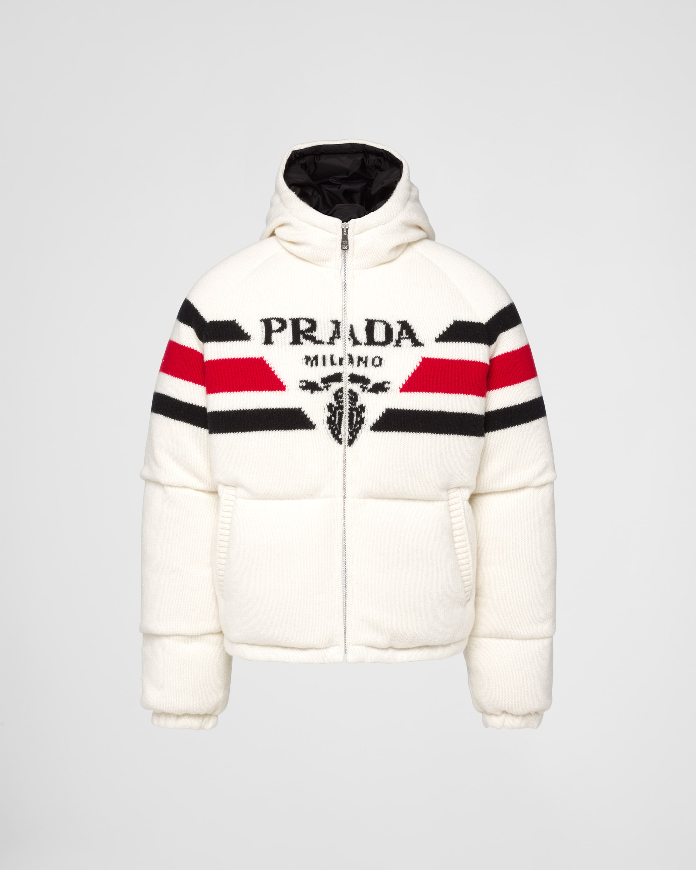 Prada cropped cashmere down jacket Outlet