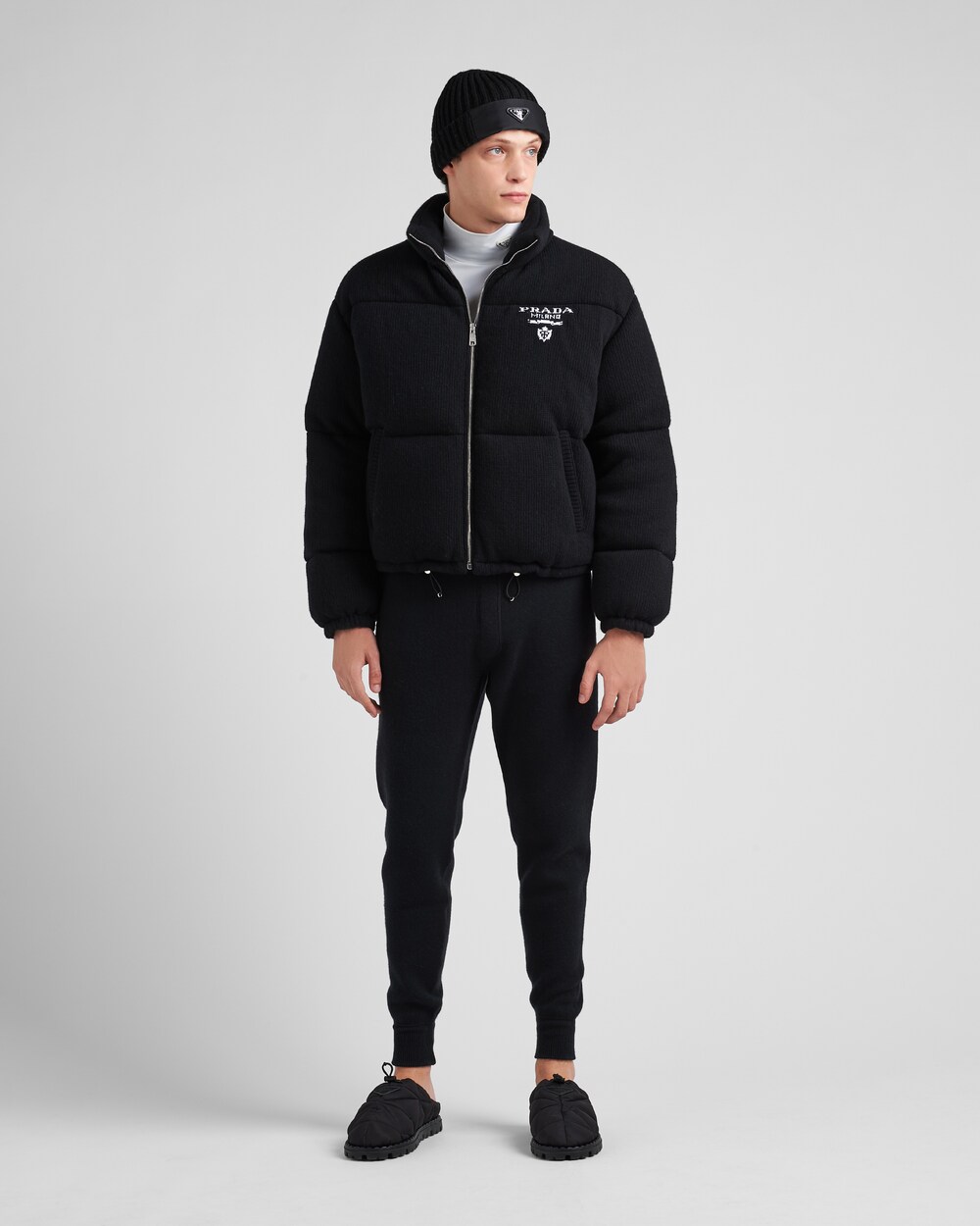 cropped prada jacket
