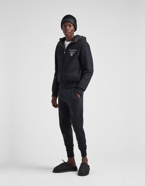 Prada Cropped cashmere down jacket 2