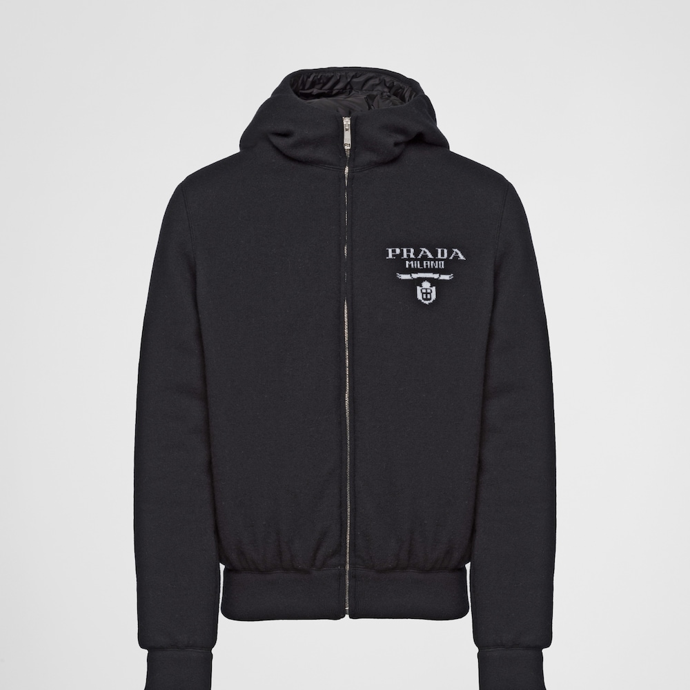 Chaqueta de en cachemir Negro | Prada