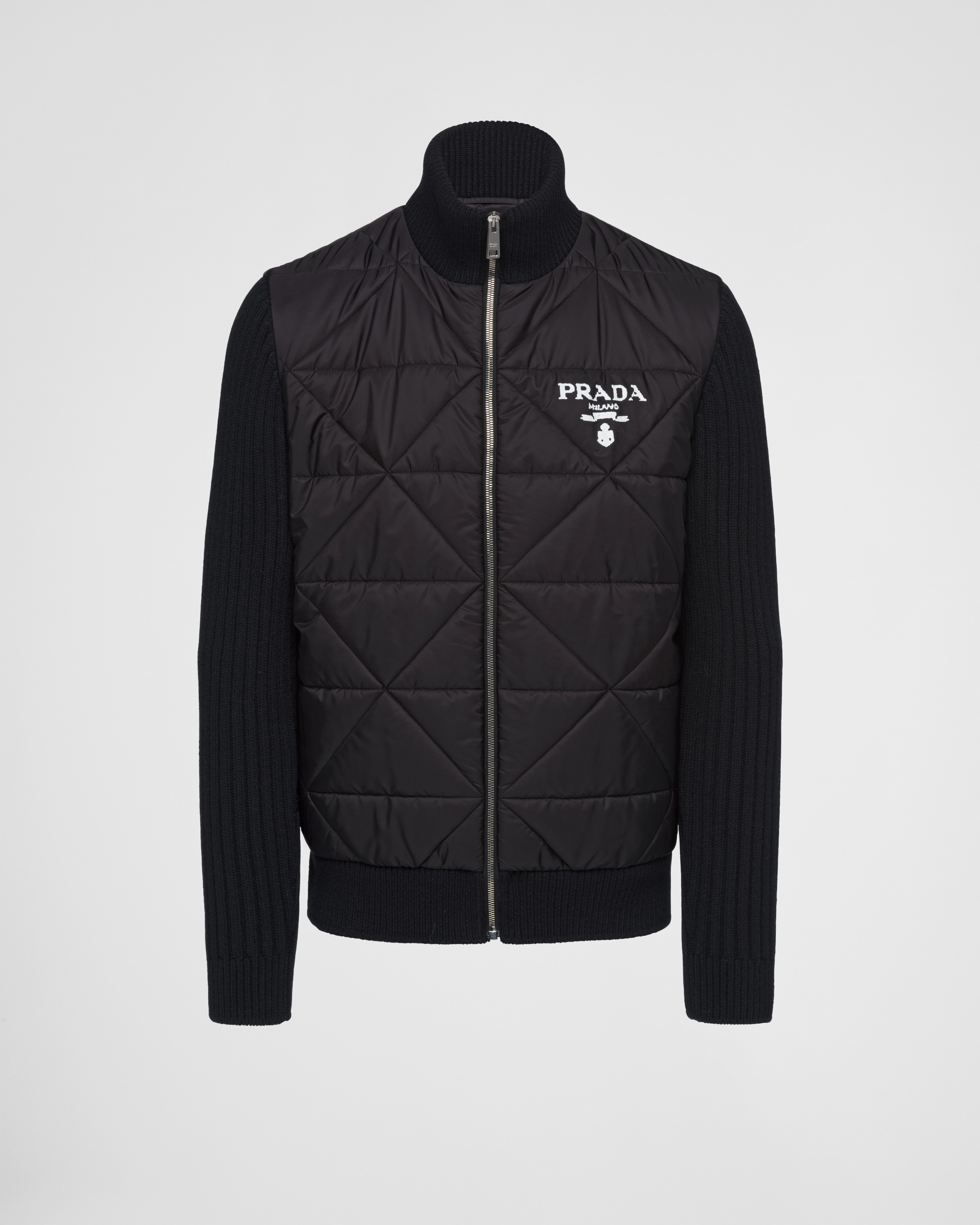 Prada quilted jacket best sale