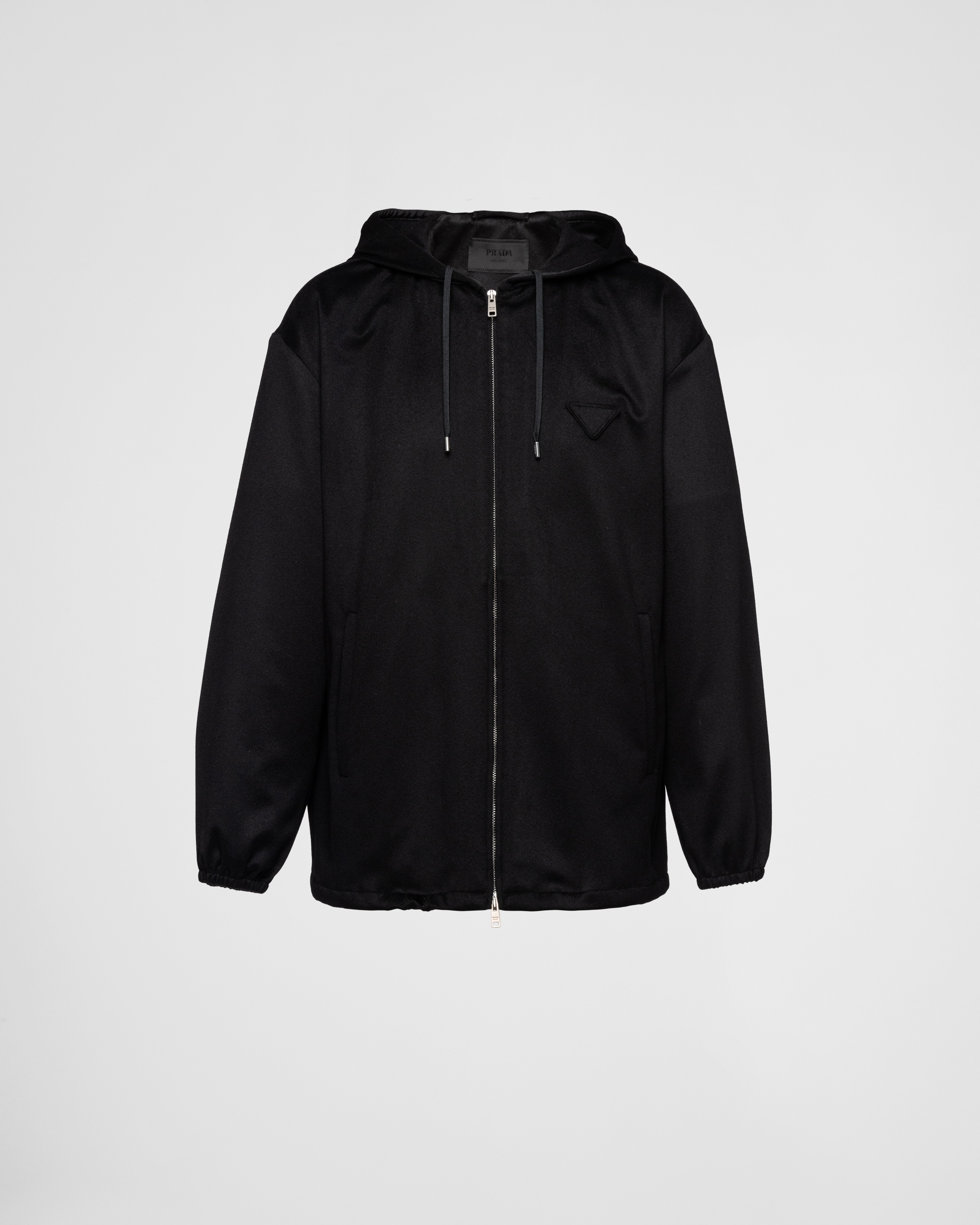 Black Cashmere hoodie | Prada