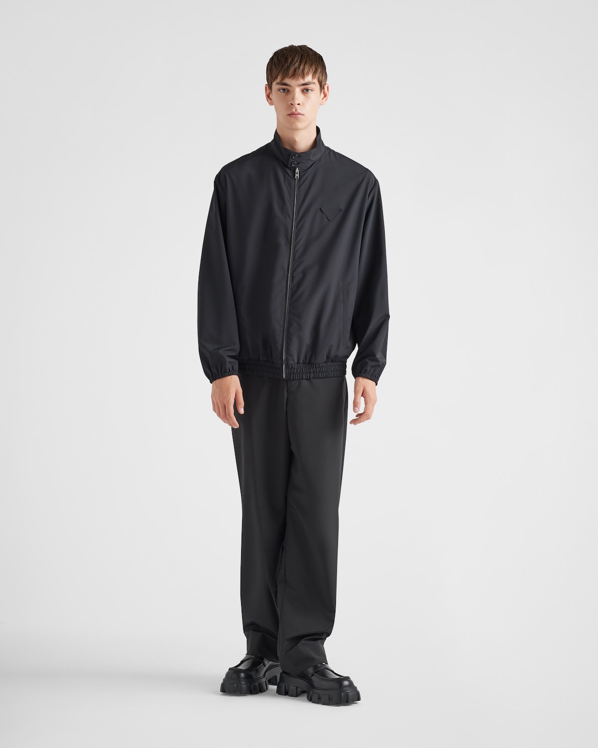 Prada Women Black Cotton Blend Jacket