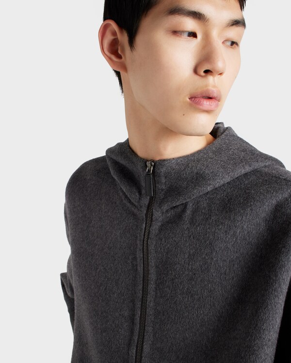 Wool hoodie jacket Wool hoodie jacket