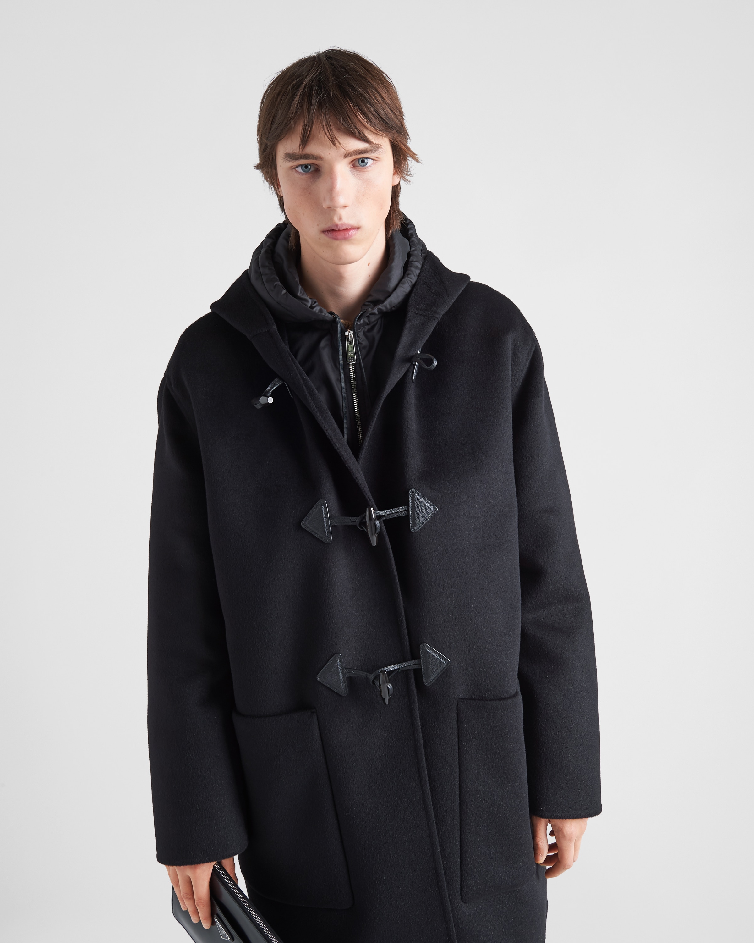 Cashmere duffle coat
