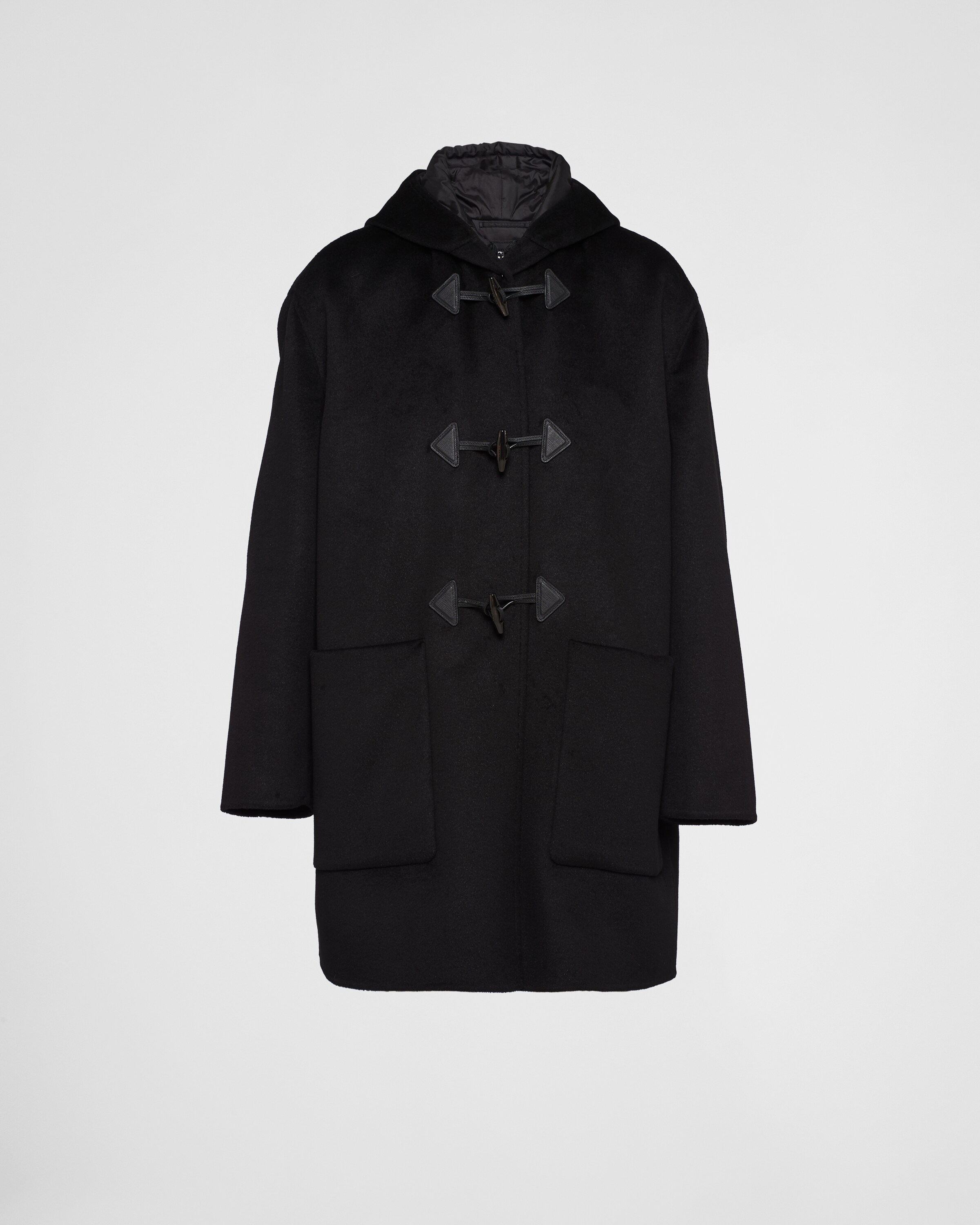 Prada duffle coat clearance