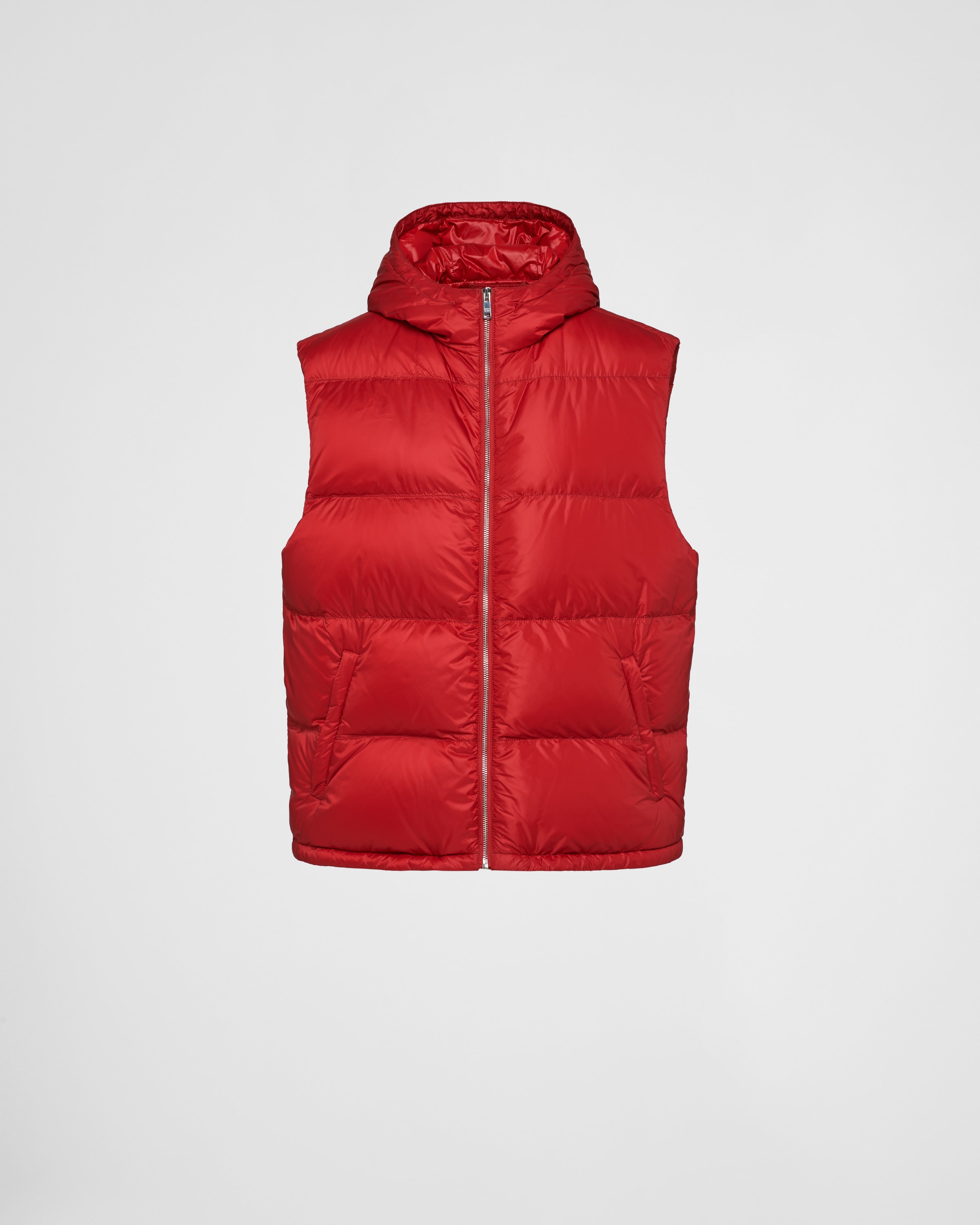 Red down vest shop