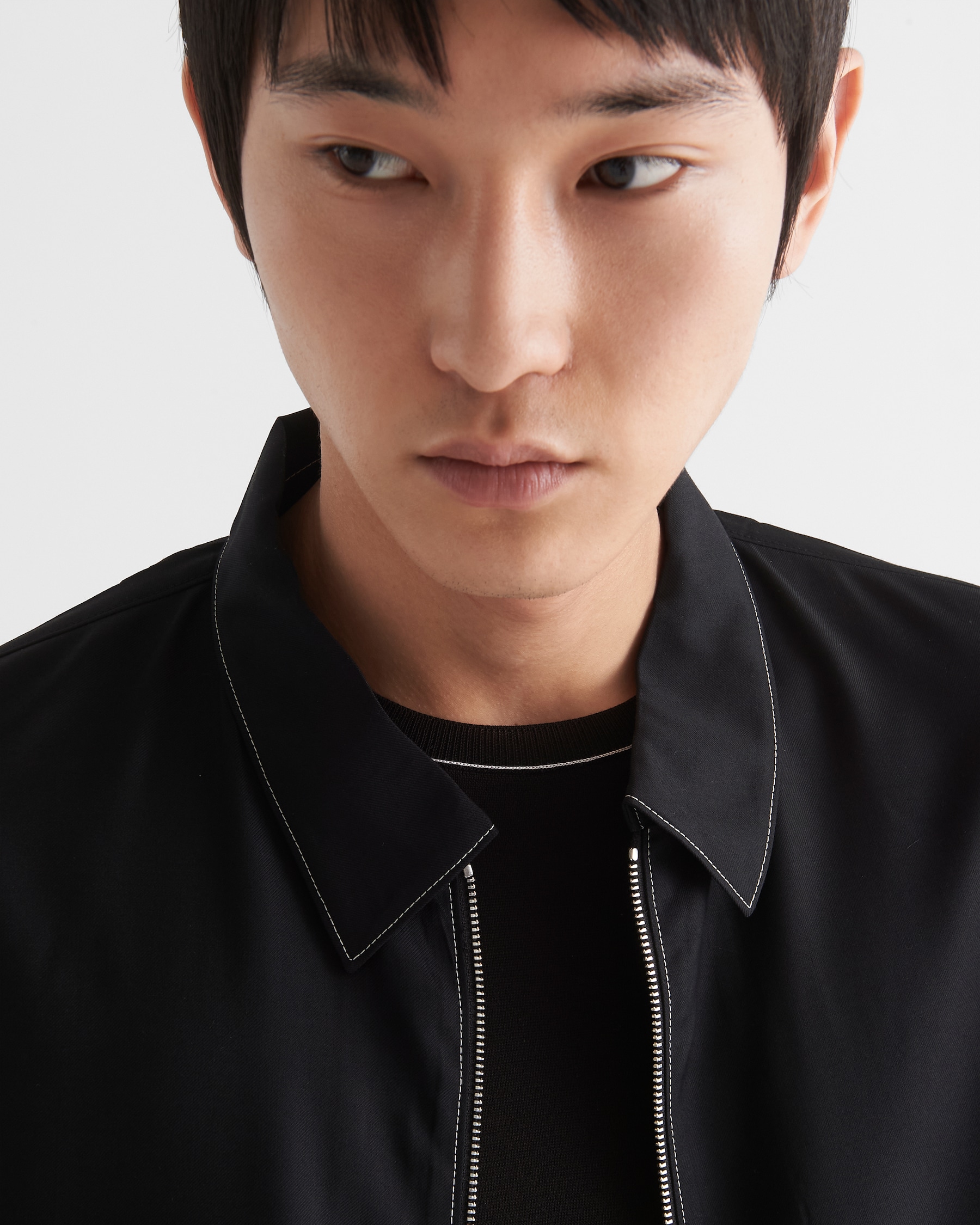 black-wool-blouson-jacket-prada
