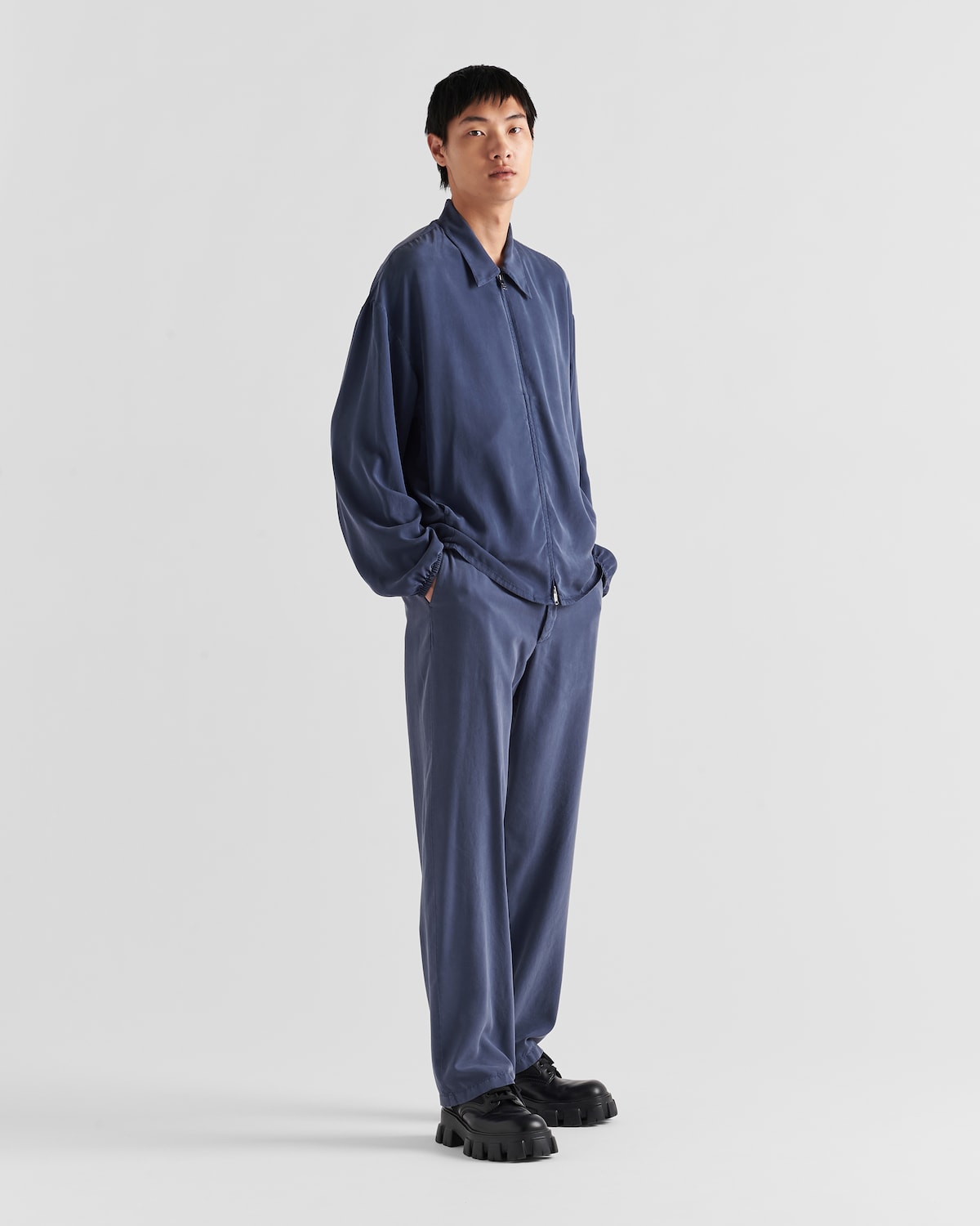 3510021 Plum Volan Sleeve Zip Jacket