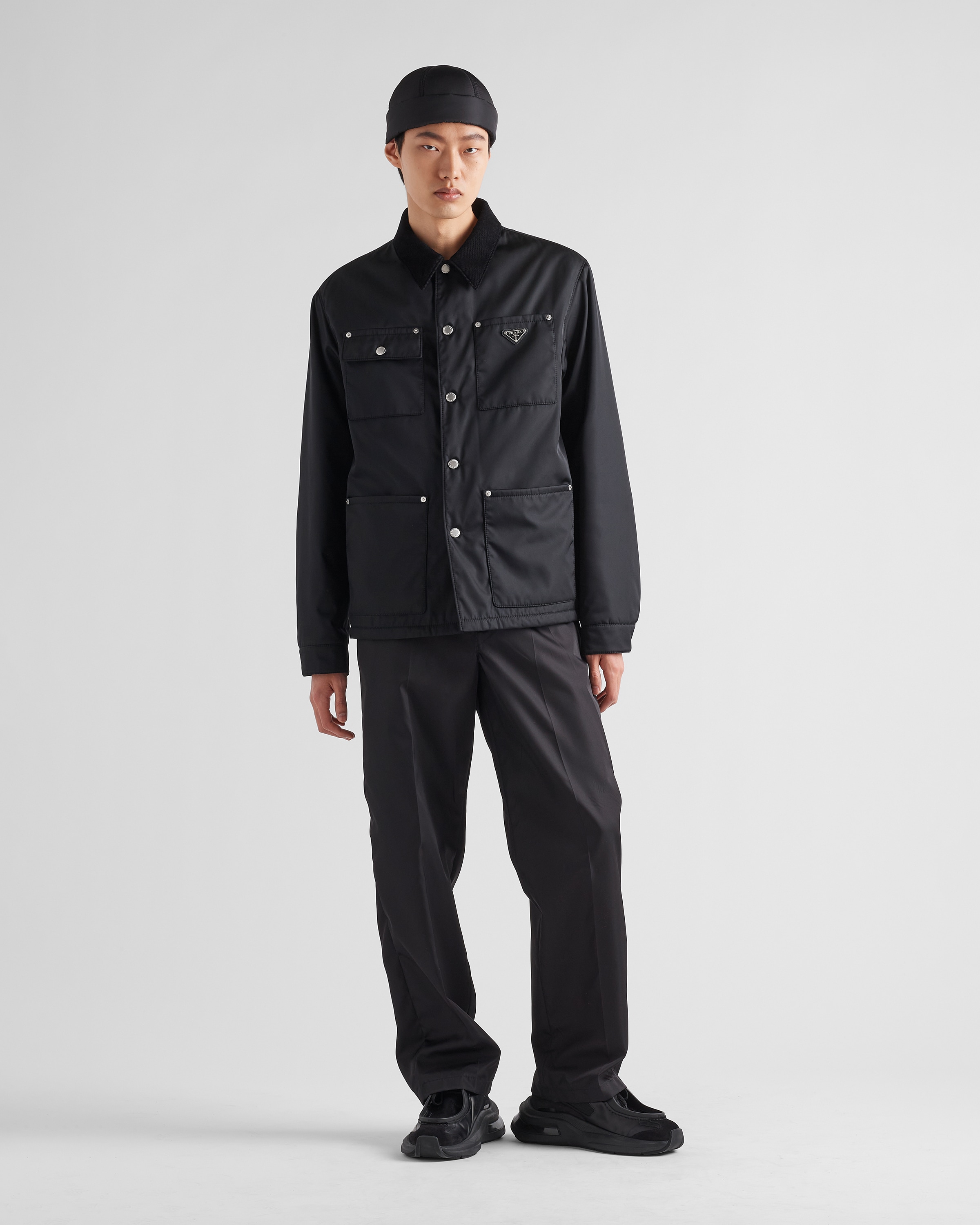 Prada re shop nylon blouson jacket