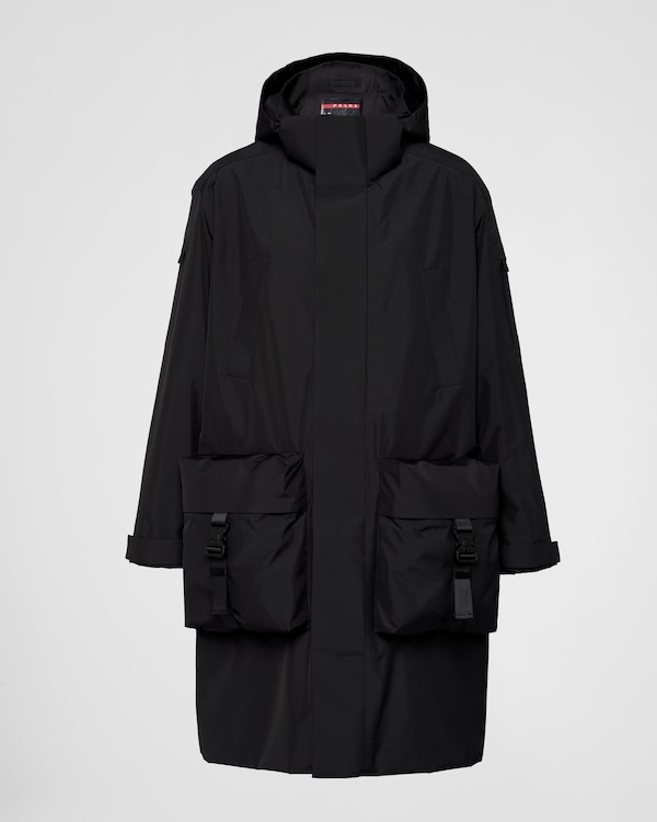 ジャケット・アウター 1piu1uguale3 TAFFETA STAND WRAP BLACK 1piu1uguale3 TAFFETA STAND WRAP BLACK（1PIU1UGUALE3 RELAX