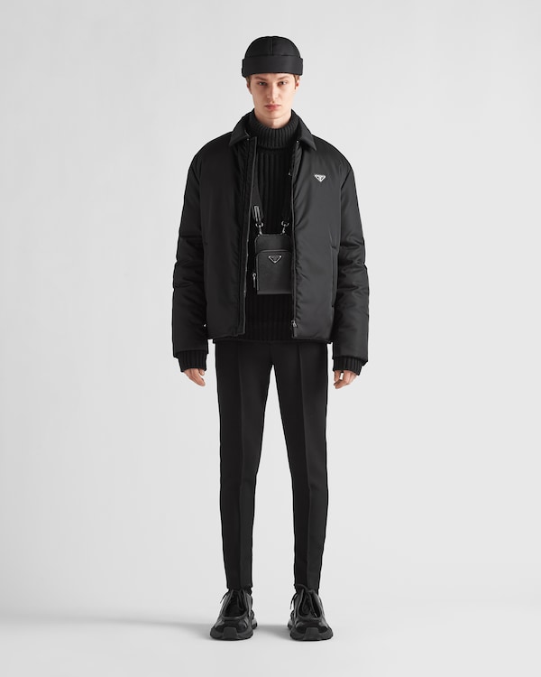 Cropped Re-Nylon down jacket Cropped Re-Nylon down jacket