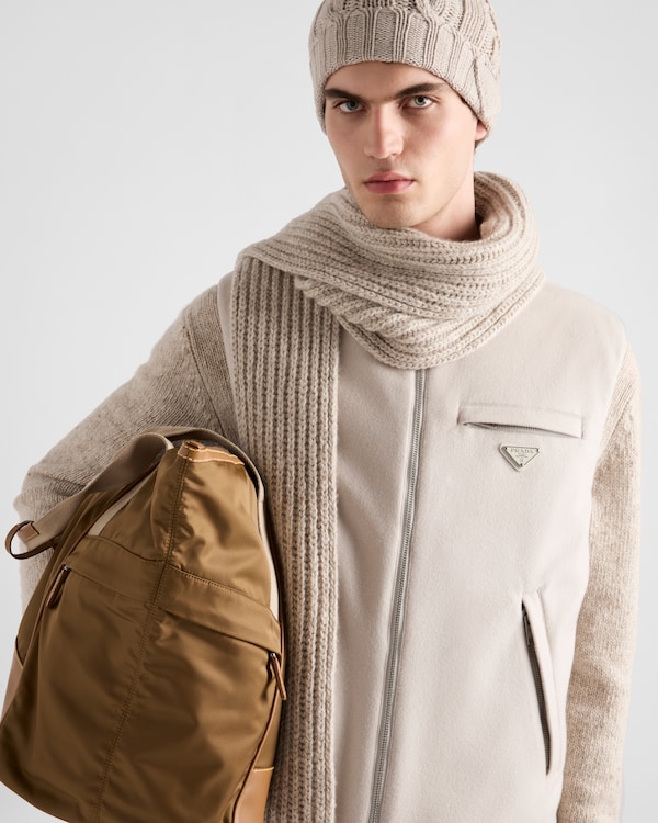 Cashmere down vest Cashmere down vest