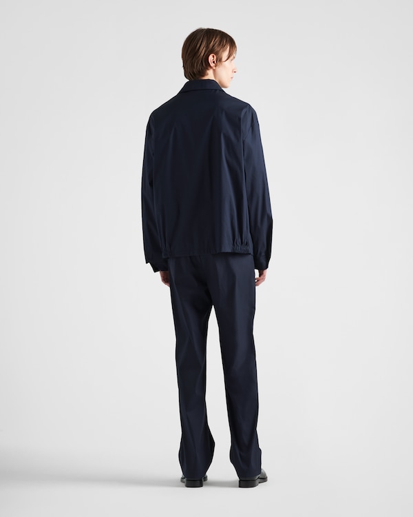 Stretch cotton blouson jacket Stretch cotton blouson jacket