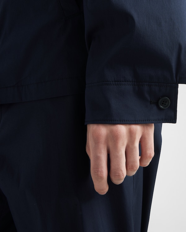Stretch cotton blouson jacket Stretch cotton blouson jacket