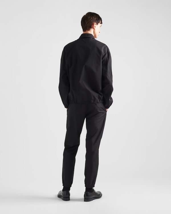 Blousonjacke aus Baumwolle - Schwarz Blousonjacke aus Baumwolle - Schwarz