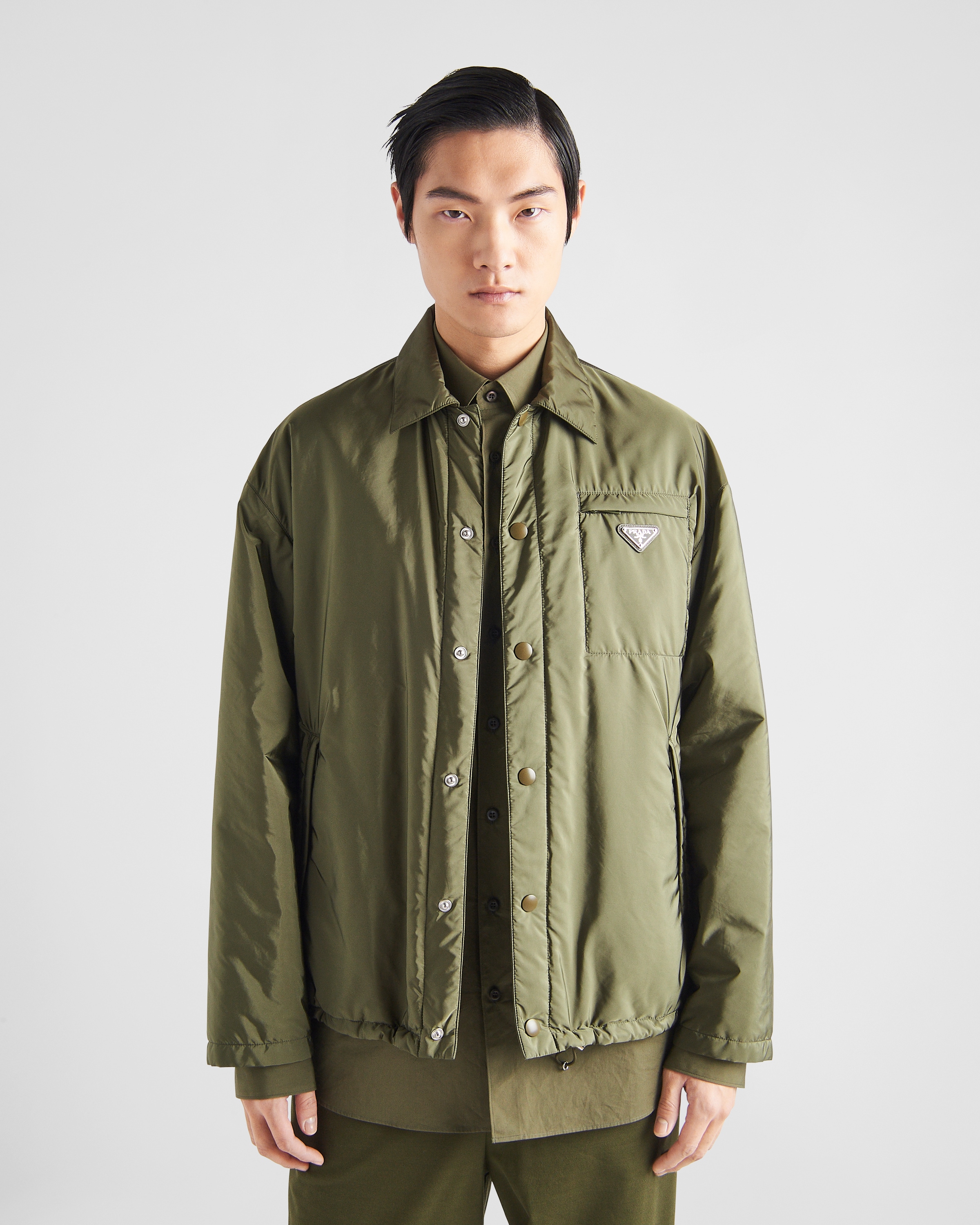 Prada green coat clearance